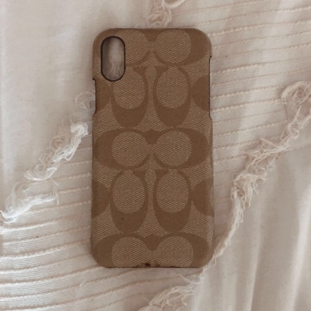 iphone X coach phone case